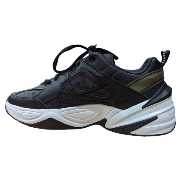 Nike M2K Tekno BQ3378-002 Women's 7.5 Black Oil Grey White Sneakers - Picture 2 of 10